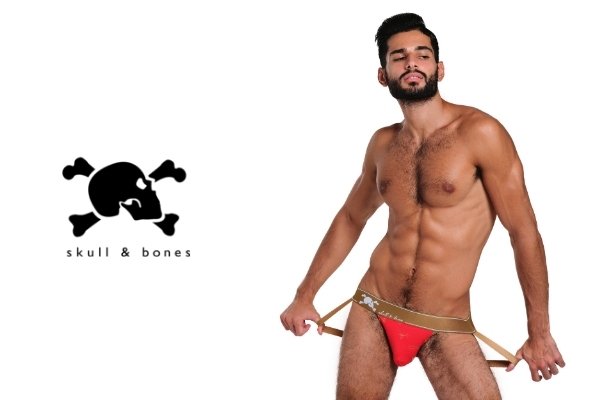 Skull and Bones Printed Jocks