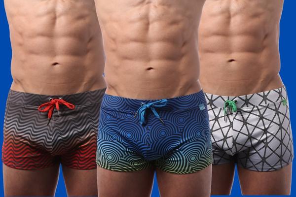 Vibrant Palapa Swim Trunks