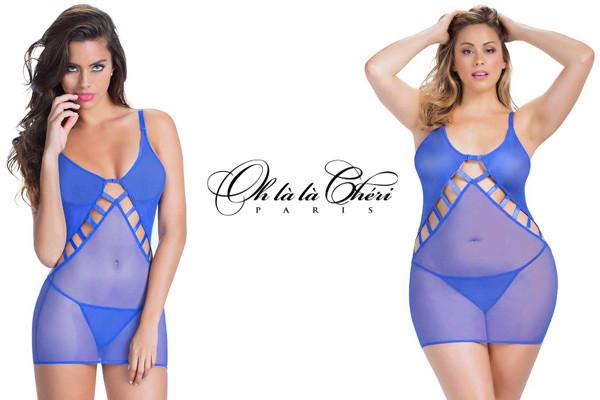 Oh La La Cheri Lace And Fishnet Collection