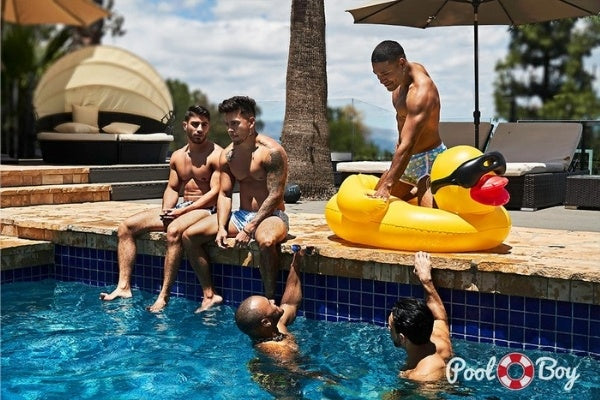 Pool Boy Sporty Swim Shorts