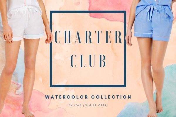 Charter Club Watercolor Collection
