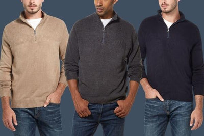 Designer Zip Sweaters