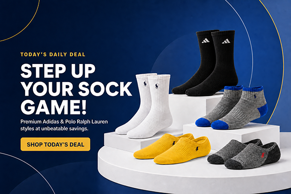 Step Up Your Sock Game!