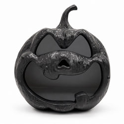 10.9-Inch Black Pumpkin LED Infinity Mirror Halloween Decor thumbnail 2