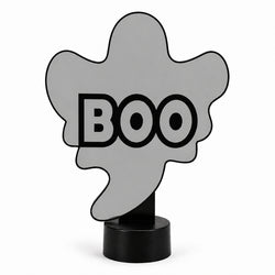13-Inch Ghost With “BOO” Sign LED Infinity Light thumbnail 2