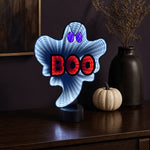 13-Inch Ghost With “BOO” Sign LED Infinity Light