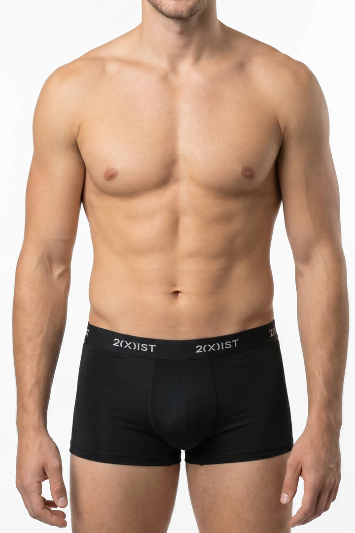 2(X)IST Black Boxer Briefs - 2XI-Y8DW