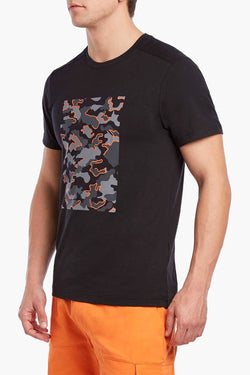 2(X)IST Black Camo Military Sport Screen-Print Tee thumbnail 2