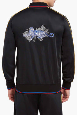 2(X)IST Black Jungle-Cat Bomber Jacket thumbnail 2