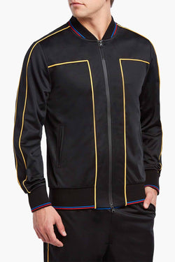 2(X)IST Black Jungle-Cat Bomber Jacket thumbnail 1
