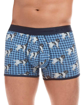 2(X)IST Blue Premium Pima Low Rise Trunk