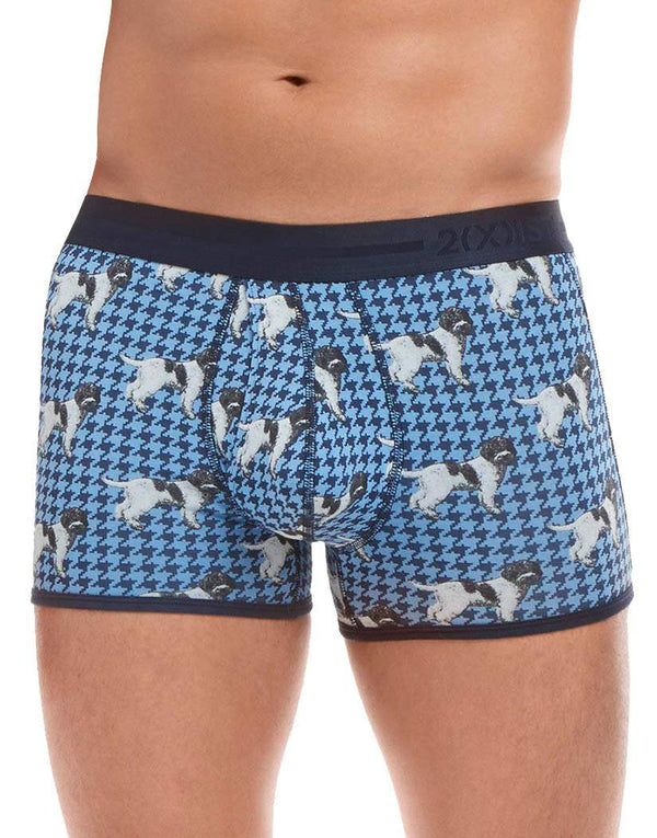 2(X)IST Blue Premium Pima Low Rise Trunk
