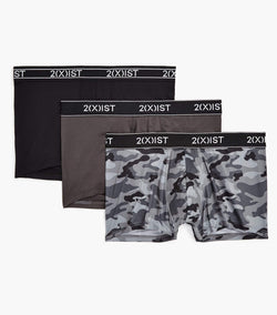 2(X)IST Grey Everyday Performance Trunks thumbnail 2
