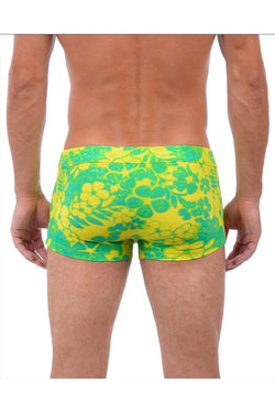 2(X)IST Limoncello Tie-Dye Floral Swim Trunk thumbnail 2