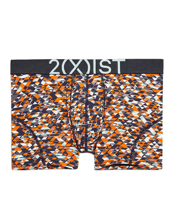 2(X)IST Orange camo Speed Dri Low Rise Trunk
