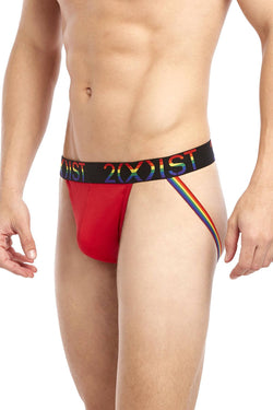 2(X)IST Toreador Red Pride Cotton Stretch Jockstrap thumbnail 2