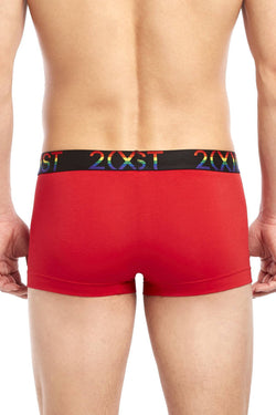 2(X)IST Toreador Red Pride Cotton Stretch No Show Trunk thumbnail 3