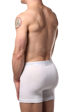 2(X)IST White Pima-Cotton Boxer Brief thumbnail 2