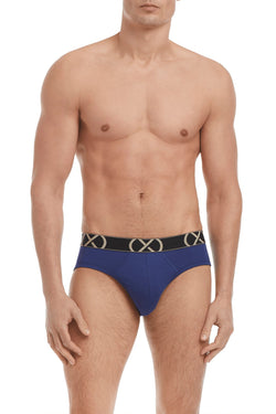 2(X)Ist (X)Luxe  No Show Brief Blue thumbnail 2