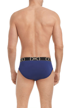 2(X)Ist (X)Luxe  No Show Brief Blue thumbnail 4