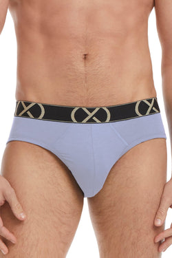 2(X)Ist (X)Luxe  No Show Brief Lt Blue thumbnail 2
