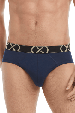 2(X)Ist (X)Luxe  No Show Brief Navy thumbnail 1