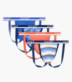2(X)iST 42032 Cotton Stretch Jock Strap 4-pack thumbnail 1