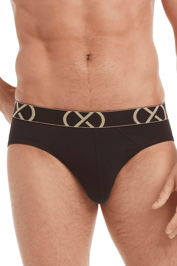 2(x)ist (X)Luxe  No Show Brief Black