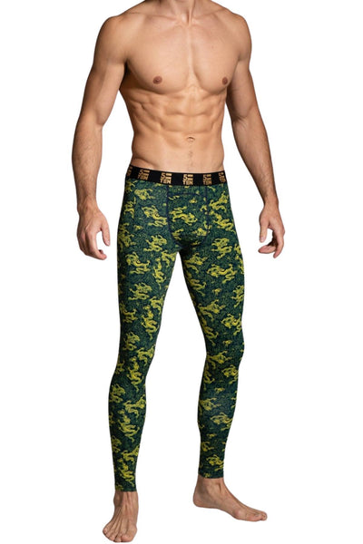 5=Ten Green Year of the Dragon Legging