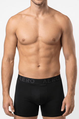 AERO Black Boxer Briefs - AER-H4NU