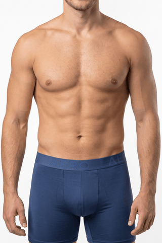 AERO Blue Boxer Briefs - AER-4Q95