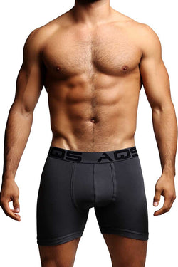 AQS Black/Burgundy/Grey Boxer Brief 3-Pack thumbnail 4