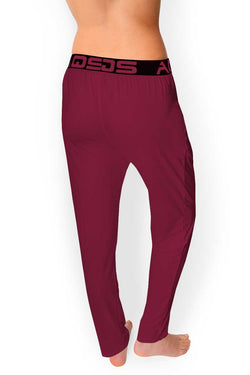 AQS Burgundy Loungewear Pant thumbnail 2