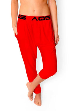 AQS Red Loungewear Pant thumbnail 1
