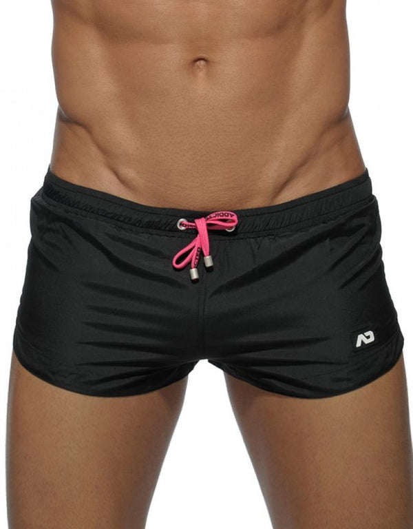 Addicted Black Basic Mini Swim Short