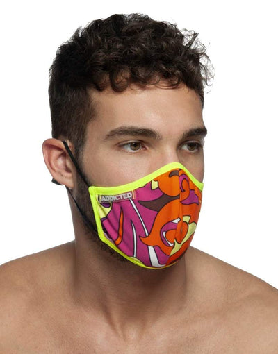 Addicted Flames Mask