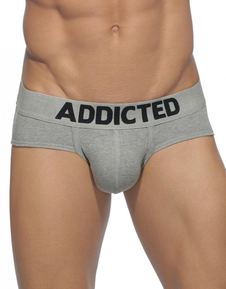 Addicted Heather grey Basic Brief