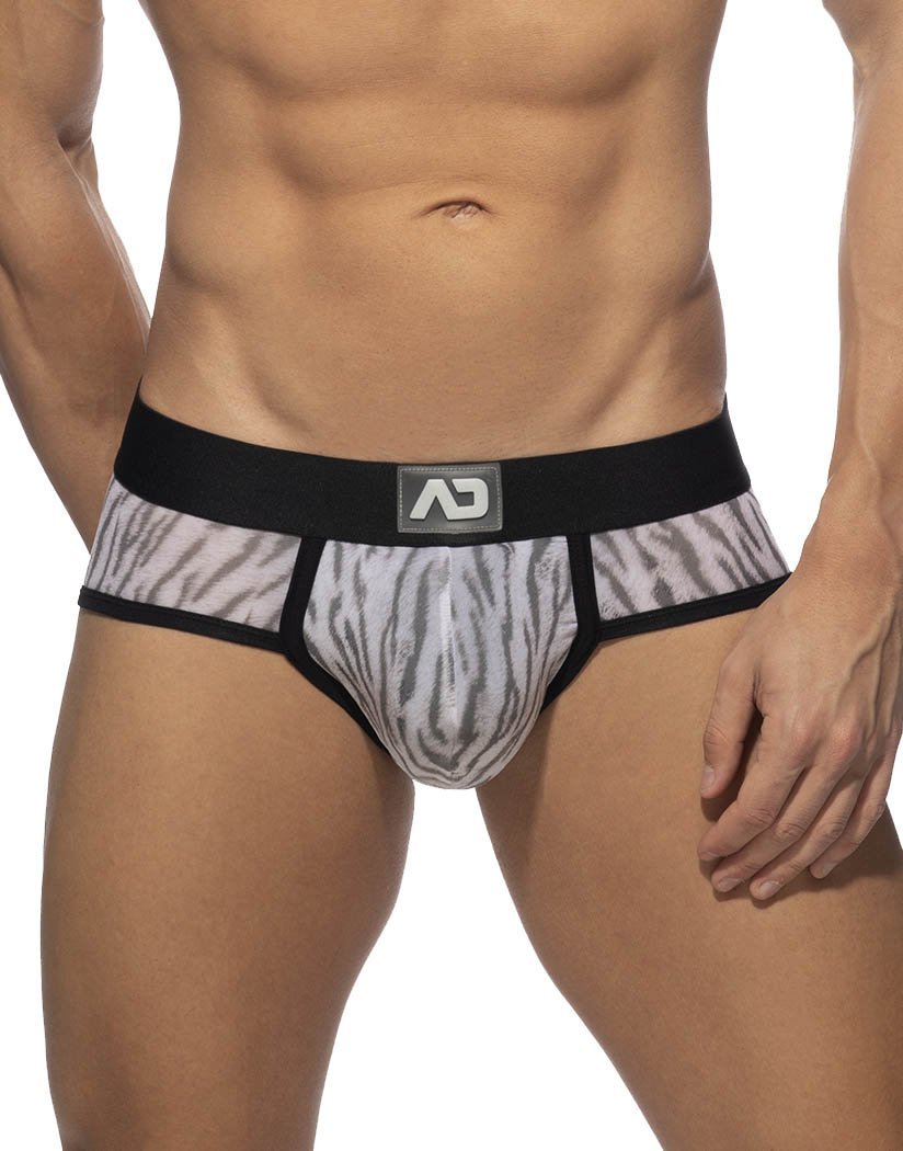 Addicted Tiger Print Brief