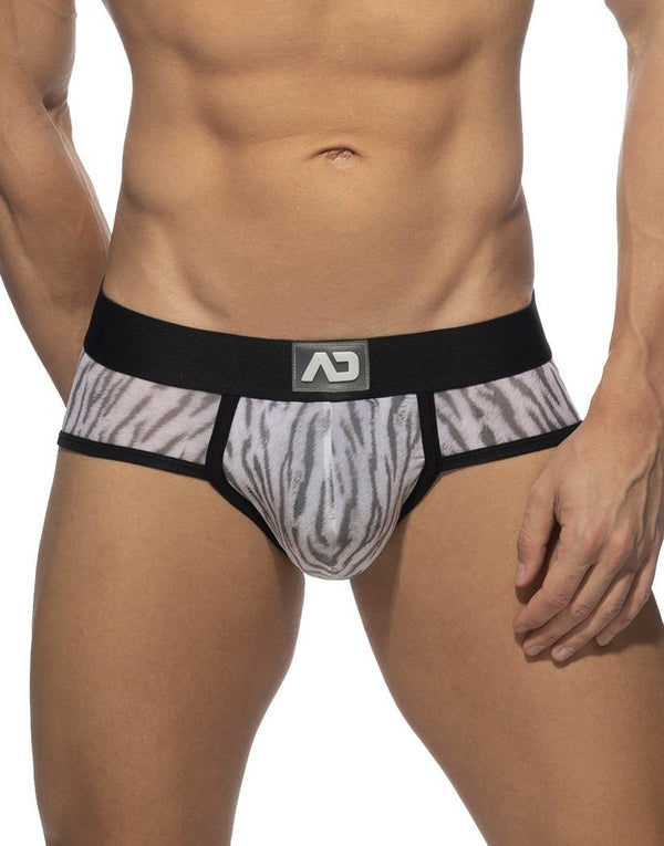 Addicted Tiger Print Brief