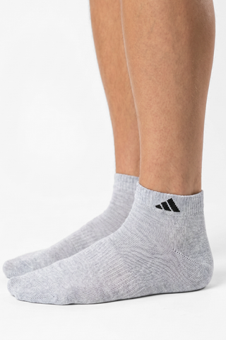 Adidas Gray Solid Socks - ADI-TKJV