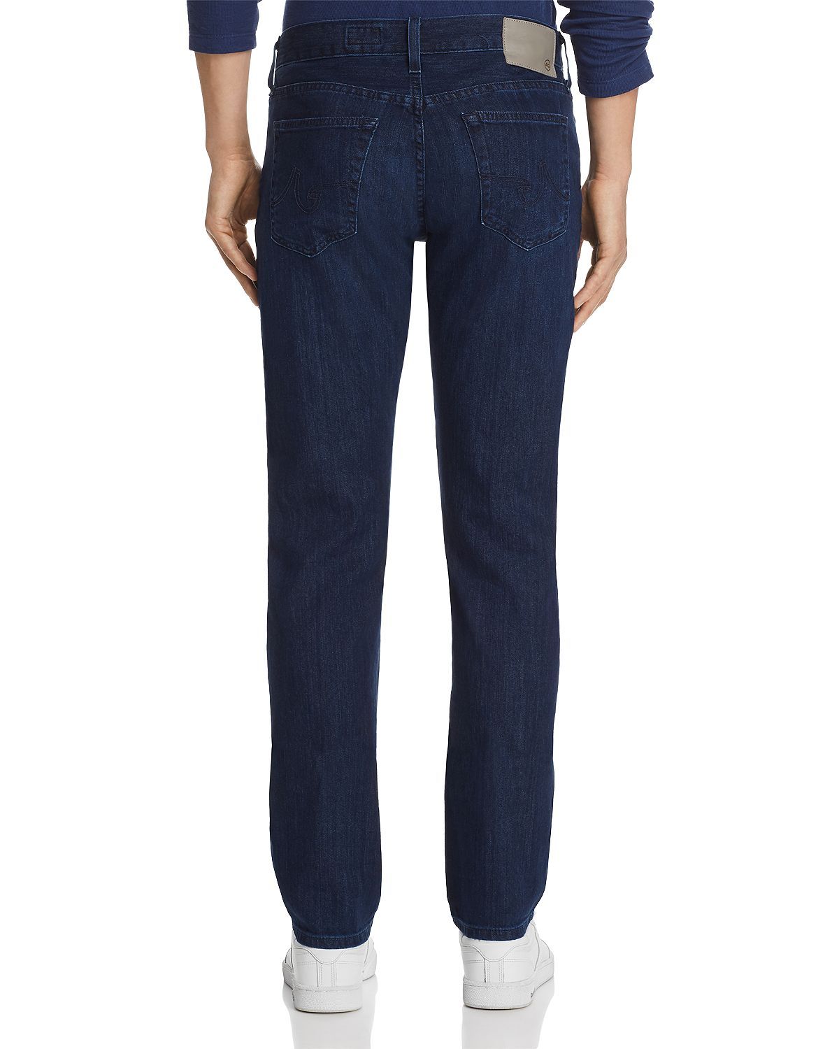 Ag Slim Straight Fit Jeans In Satellite Satellite