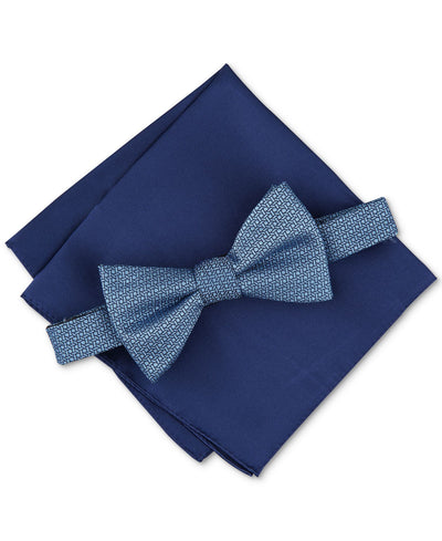Alfani 2-Pc. Bow Tie & Pocket Square Set