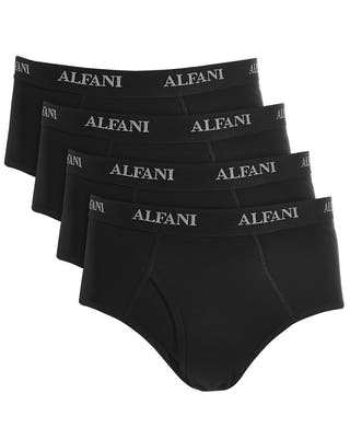 Alfani 4-Pk. Moisture-Wicking Cotton Briefs