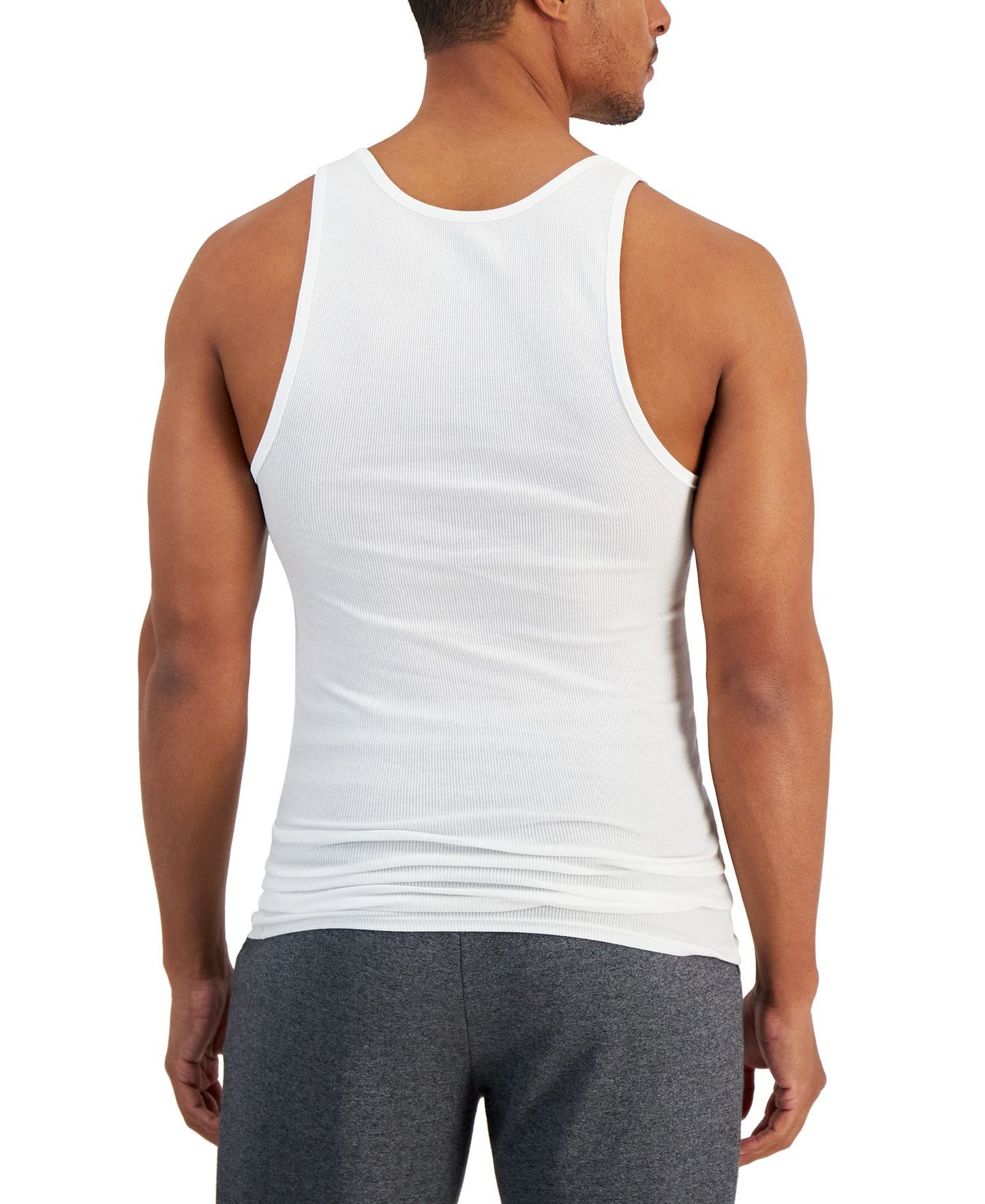 Alfani 4-Pk. Regular-Fit Solid Tanks