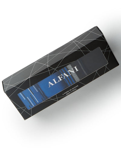 Alfani 4-pk. Dress Socks With Gift Box Blue