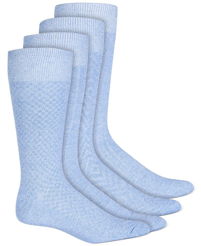 Alfani 4-pk. Textured Socks Light/pastel Bl