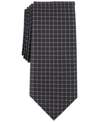 Alfani Danner Grid-Print Tie