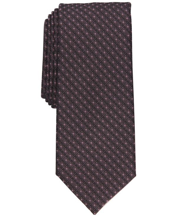 Alfani Desmet Orien Slim Tie Created for Macy - Dusty Pink
