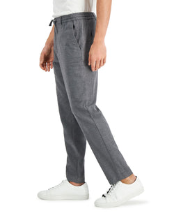 Alfani Drawstring Pants Charcoal Hthr thumbnail 3