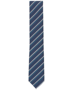 Alfani Earl Stripe Tie Created for Macy - Petrol thumbnail 3